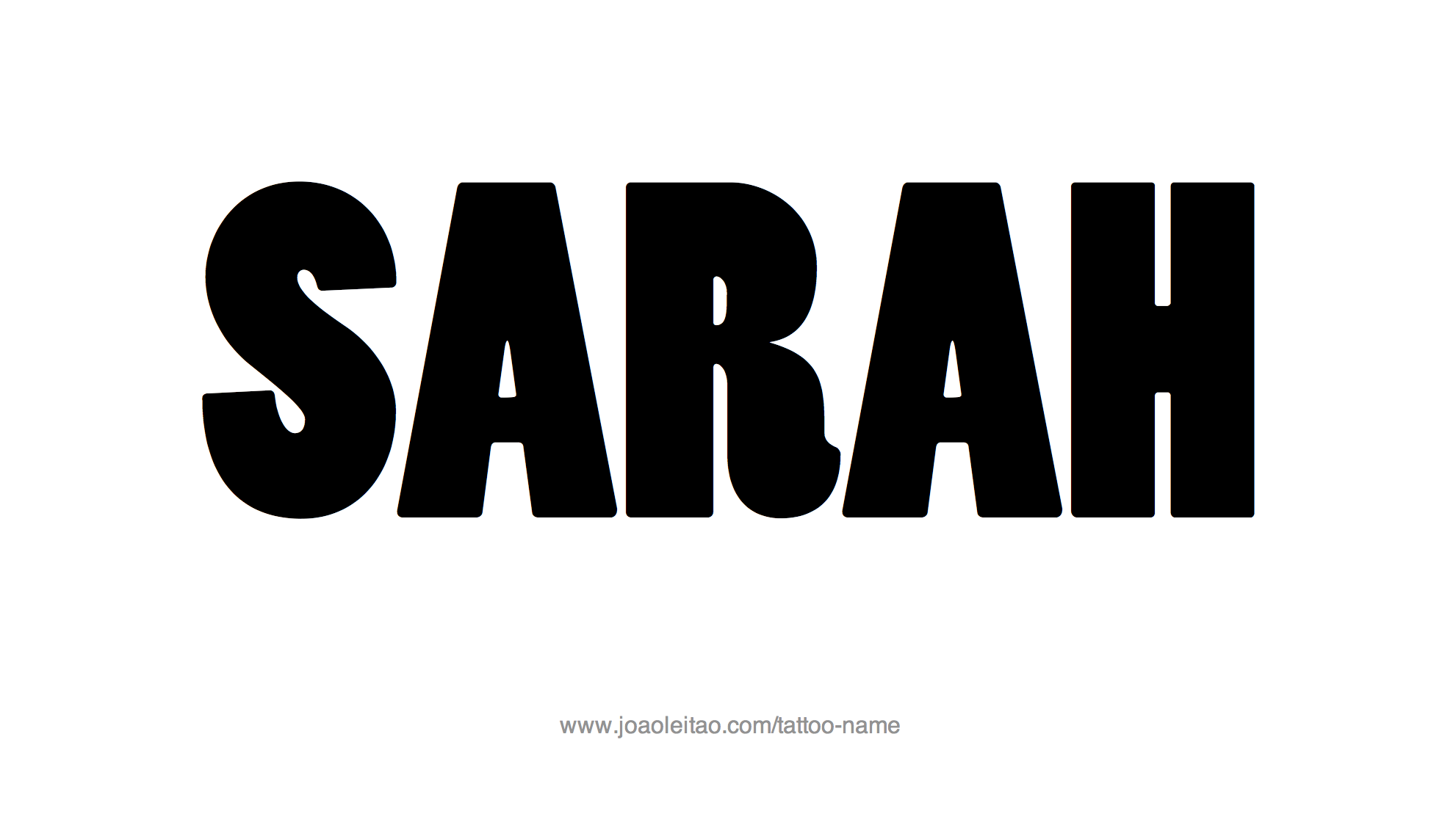 sarah-name-tattoo-designs